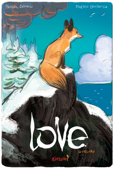 Bozza Cover Love numero 2<br>disegni e colori di Federico Bertolucci<br><i>(c) 2012 Edizioni BD</i>