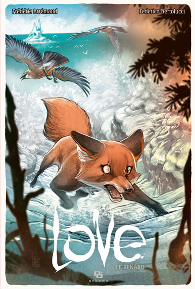 Cover Love numero 2<br>disegni e colori di Federico Bertolucci<br><i>(c) 2012 Edizioni BD</i>