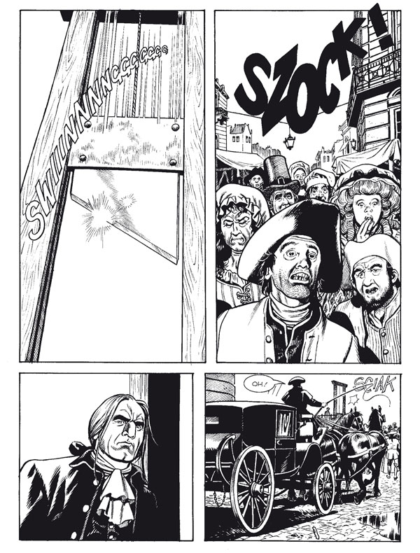 La "Louisette" in azione La "Louisette" in azione<br>disegni di Giampiero Casertano, Le Storie n.1, pag.16<br><i>(c) 2012 Sergio Bonelli Editore</i>
