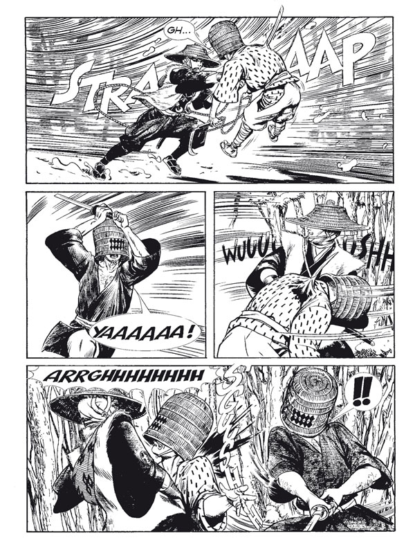 Tavola tratta dal numero 2<br>disegni di Andrea Accardi<br><i>(c) 2012 Sergio Bonelli Editore</i>