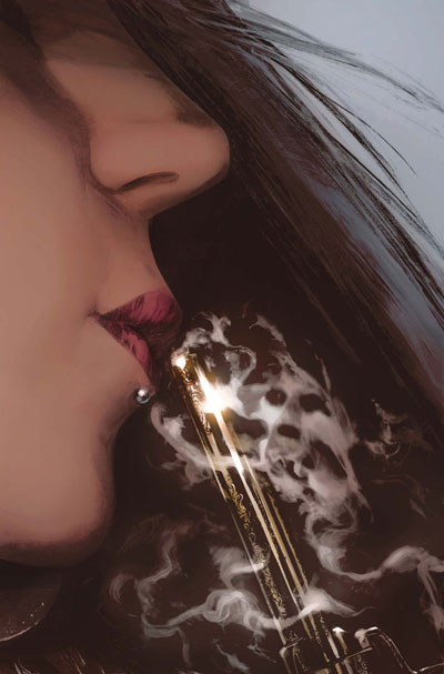 Cover USA #5 Six Guns Cover USA #5 Six Guns<br>disegni di Jason "Butch" Guice, colori di Jason Keith<br><i>(c) TM & © 2012 MARVEL Edizione italiana: Panini S.p.A.</i>