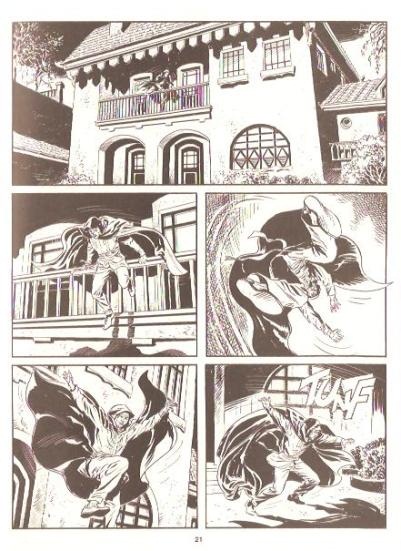 Shanghai Devil torna in azione<br>Tavola di Raffaele Della Monica, n.8, pag.21<br><i>(c) 2012 Sergio Bonelli editore</i>