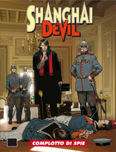 Copertina Shanghai Devil n.9 Copertina Shanghai Devil n.9<br>Illustrazione di Corrado Mastantuono<br><i>(c) 2012 Sergio Bonelli editore</i>