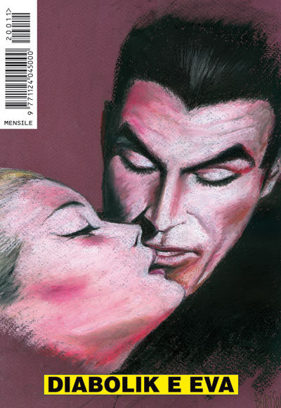 Quarta Cover Diabolik Inedito 11-2012<br>disegni di Emanuele Barison, elaborazione Agnese Storer<br><i>(c) 2012 Astorina</i>