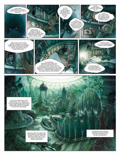 END - Volume 1 - Tavola 12<br>disegni di Barbara Canepa e Anna Merli<br><i>(c) 2012 Bao Publishing</i>