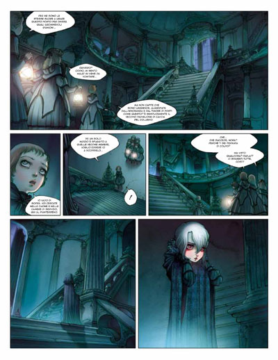 END - Volume 1 - Tavola 28<br>disegni di Barbara Canepa e Anna Merli<br><i>(c) 2012 Bao Publishing</i>