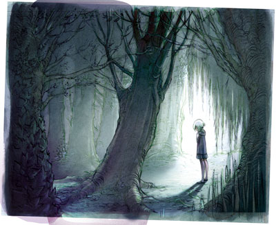 END - Studio Ambienti: Foresta<br>disegni di Barbara Canepa e Anna Merli<br><i>(c) 2012 Bao Publishing</i>
