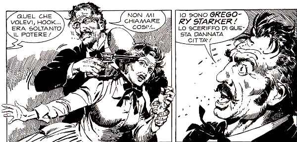 Sceriffi sull'orlo di una crisi di nervi Sceriffi sull'orlo di una crisi di nervi<br>Maxi Tex 16, pag.308 - Disegno di Miguel Repetto<br><i>(c) 2012 Sergio Bonelli Editore</i>