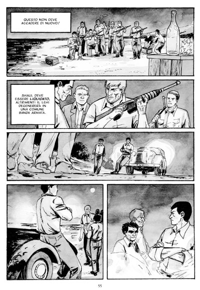 La Banda Stern - Pagina 55<br>disegni di Claudio Stassi<br><i>(c) 2012 Rizzoli Lizard</i>