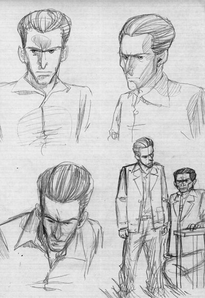 La Banda Stern - Studio Personaggi<br>disegni di Claudio Stassi<br><i>(c) 2012 Rizzoli Lizard</i>