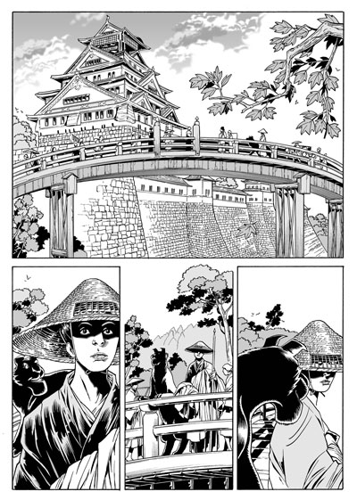 Lilith 9 - Tavola 31<br>disegni di Luca Enoch<br><i>(c) 2012 Sergio Bonelli Editore</i>