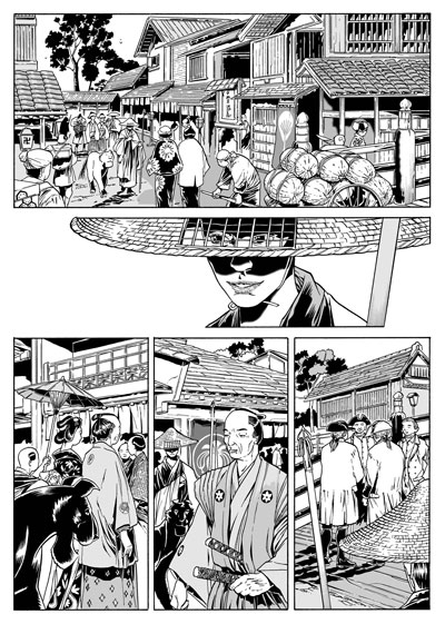 Lilith 9 - Tavola 32 Lilith 9 - Tavola 32<br>disegni di Luca Enoch<br><i>(c) 2012 Sergio Bonelli Editore</i>