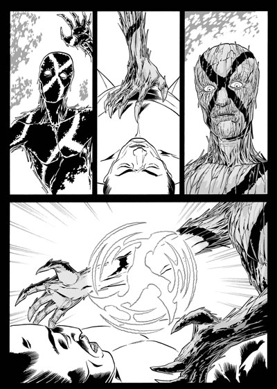 Lilith 9 - Tavola 48<br>disegni di Luca Enoch<br><i>(c) 2012 Sergio Bonelli Editore</i>