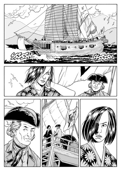 Lilith 9 - Tavola 106<br>disegni di Luca Enoch<br><i>(c) 2012 Sergio Bonelli Editore</i>