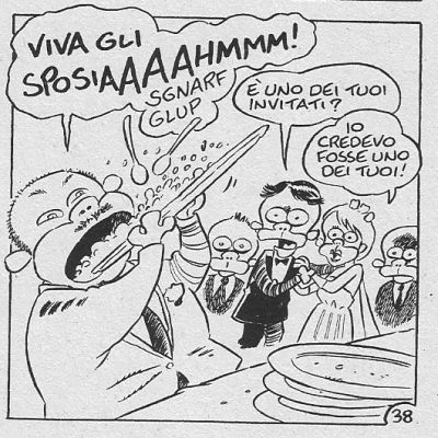 Si... insomma, questo.<br>Andrea Plazzi nell'immaginario dei lettori.<br><i>(c) 2009 Panini Comics</i>