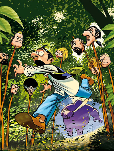 Cover numero 7 Cover numero 7<br>disegni e colori Daniele Caluri<br><i>(c) 2012 Emiliano Pagani, Daniele Caluri, Panini Comics</i>