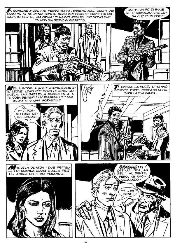 Tavola tratta dal numero 1<br>disegni di Carlo Ambrosini<br><i>(c) 2013 Sergio Bonelli Editore</i>