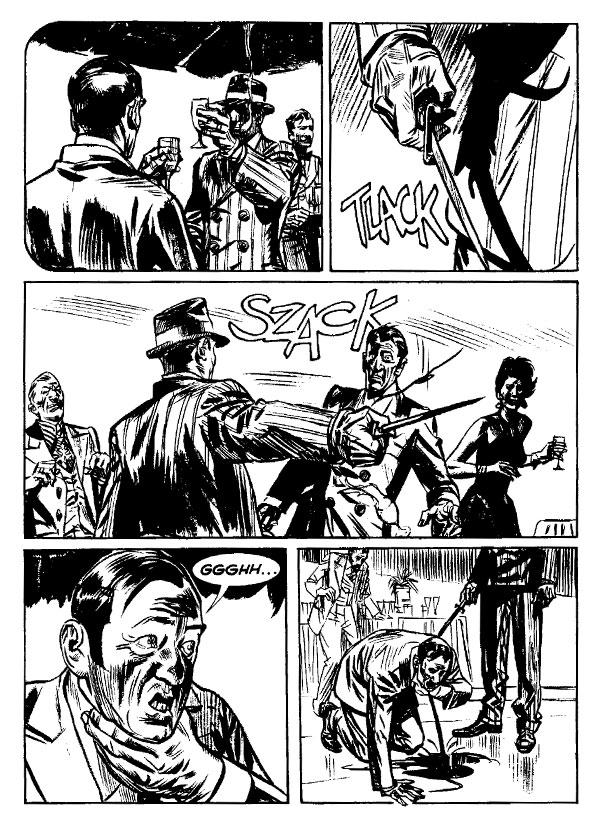 Tavola tratta dal numero 4<br>disegni di Carlo Ambrosini<br><i>(c) 2012 Sergio Bonelli Editore</i>