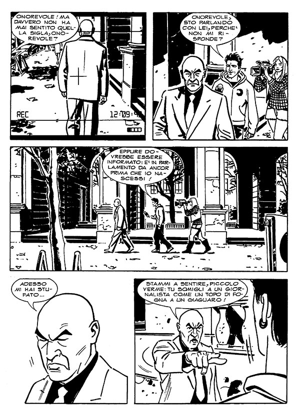 Tavola tratta dal numero 6<br>disegni di Paolo Morales & Davide De Cubellis<br><i>(c) 2013 Sergio Bonelli Editore</i>