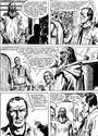 La fede di Blanco e lo scetticismo di Tex<br>Tex 625, pag.38 - Tavola di José Ortiz<br><i>(c) 2012 Sergio Bonelli Editore</i>