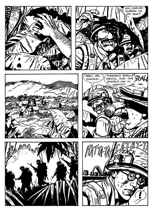 Tavola tratta dal numero 7<br>disegni di Giampiero Casertano<br><i>(c) 2013 Sergio Bonelli Editore</i>