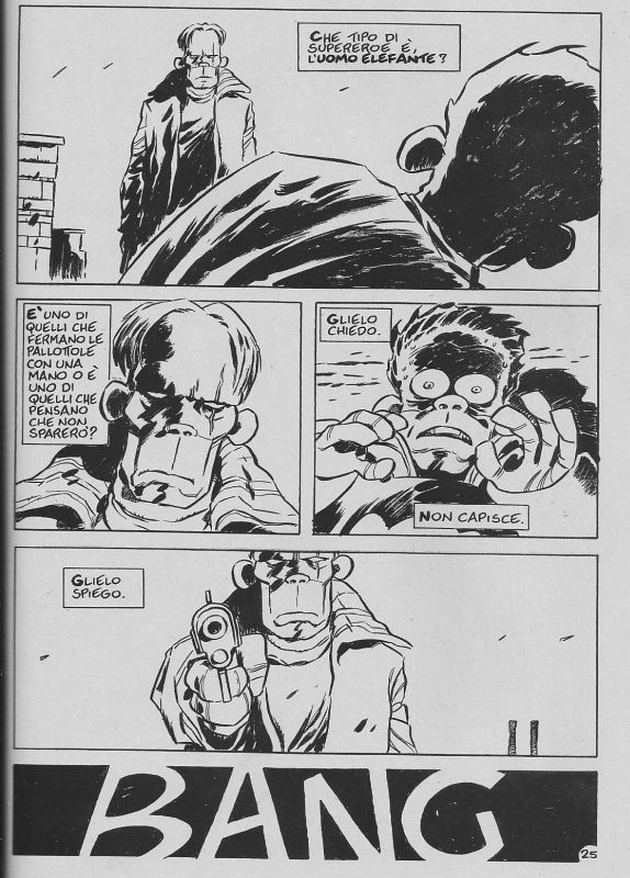 Janus Valker non fa ridere. Janus Valker non fa ridere.<br>I tipi di supereroi. Prima parte.<br><i>(c) 2012 Panini Comics</i>