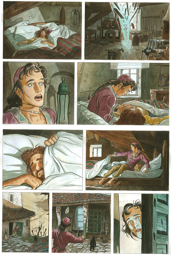 Volume 3 - Tavola 2<br>disegni e colori di Laura Zuccheri<br><i>(c) 2013 ReNoir</i>