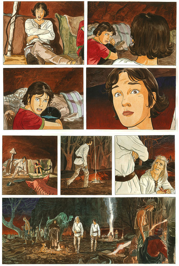 Volume 3 - Tavola 44<br>disegni e colori di Laura Zuccheri<br><i>(c) 2013 ReNoir</i>