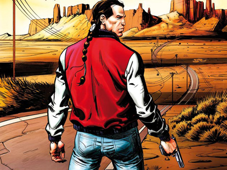Saguaro Saguaro<br>il protagonista della nuova serie di Bruno Enna<br><i>(c) 2012 Sergio Bonelli Editore</i>