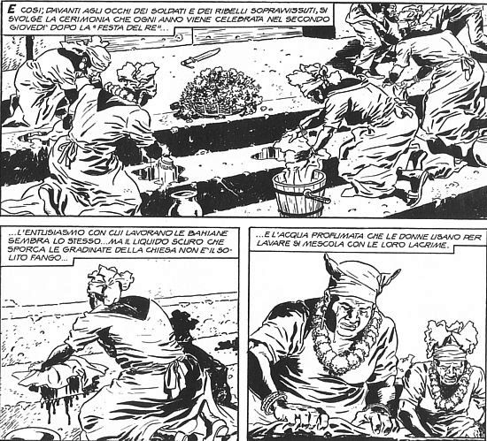 Il tragico lavaggio del Bonfim Il tragico lavaggio del Bonfim<br>disegni di Raffaele Della Monica, Zagor n.572, pag.95<br><i>(c) 2013 Sergio Bonelli Editore</i>