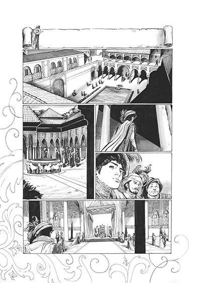 Cronaca Comics numero 11 - David l'errante<br>disegni di Michela Cacciatore<br><i>(c) 2013 Salvatore Taormina</i>
