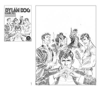 Cover Color Fest 10: Bozzetto<br>disegni di Davide De Cubellis -<br><i>(c) 2013 Sergio Bonelli Editore - fonte <a href="http://decubellis.blogspot.it" target="_blank">Davide De Cubellis: blog</a></i>