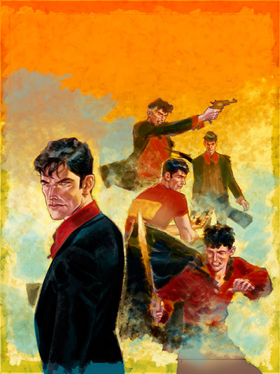 Cover Color Fest 10: Prova Colore<br>disegni e colori di Davide De Cubellis<br><i>(c) 2013 Sergio Bonelli Editore - fonte <a href="http://decubellis.blogspot.it" target="_blank">Davide De Cubellis: blog</a></i>