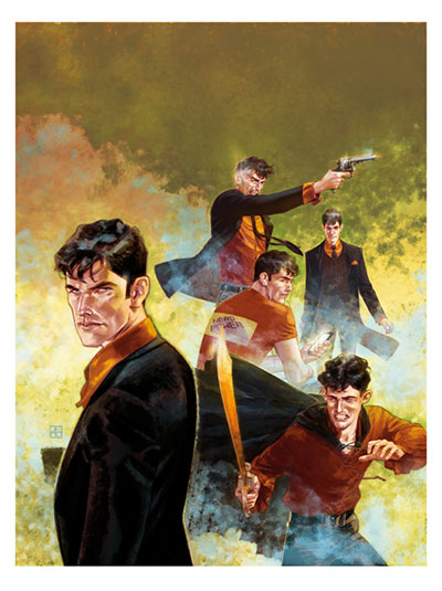 Cover Color Fest 10: Prova Colore<br>disegni e colori di Davide De Cubellis<br><i>(c) 2013 Sergio Bonelli Editore - fonte <a href="http://decubellis.blogspot.it" target="_blank">Davide De Cubellis: blog</a></i>