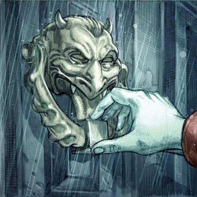 Vignetta tratta dal Color Fest numero 10: "Addio, Groucho"<br>disegni e colori di Paolo Martinello<br><i>(c) 2013 Sergio Bonelli Editore - fonte <a href="https://www.facebook.com/paolo.martinello.75" target="_blank">Paolo Martinello: Facebook</a></i>