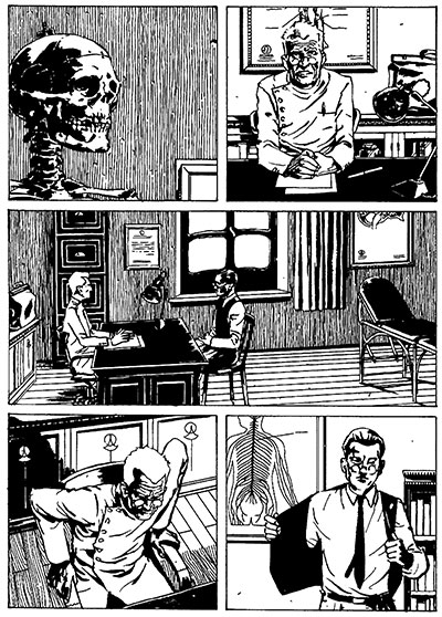 Tavola tratta dal numero 11<br>disegni di Francesco Ripoli<br><i>(c) 2013 Sergio Bonelli Editore</i>