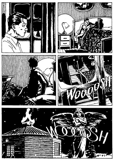 Tavola tratta dal numero 11<br>disegni di Francesco Ripoli<br><i>(c) 2013 Sergio Bonelli Editore</i>