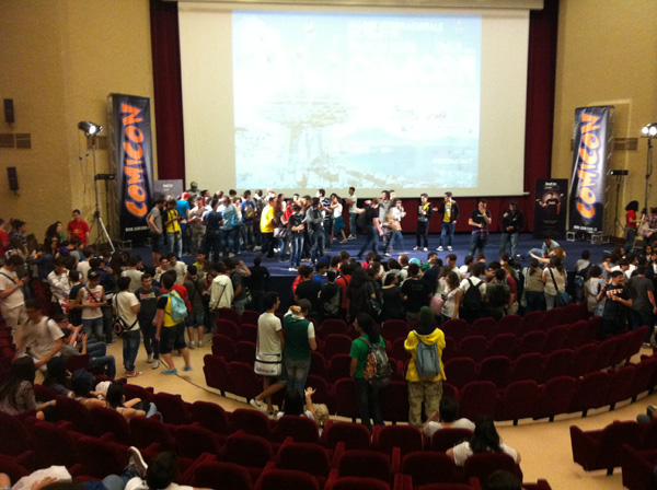 In giro per il Comicon<br><i>(c) Oscar Tamburis</i>