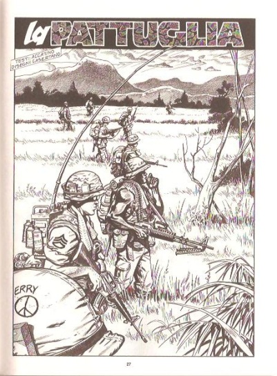 Inizia la missione Inizia la missione<br>Tavola di Giampiero Casertano, pag.27<br><i>(c) 2013 Sergio Bonelli editore</i>