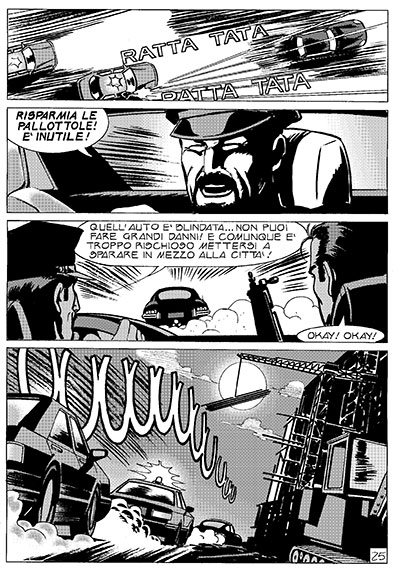 Grande Diabolik II-2013: tavola 25<br>disegni di Emanuele Barison<br><i>(c) 2013 Astorina</i>