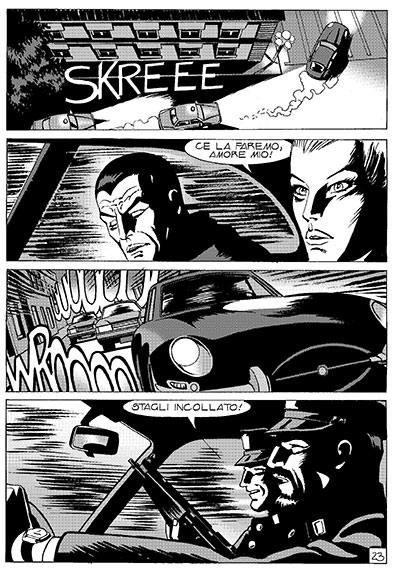 Grande Diabolik II-2013: tavola 23<br>disegni di Emanuele Barison<br><i>(c) 2013 Astorina</i>