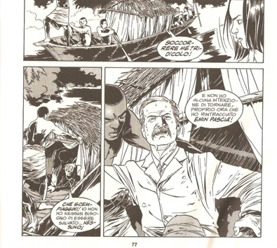 Henry M. Stanley<br>Vignetta di L.Enoch, pag.77<br><i>(c) 2013 Sergio Bonelli editore</i>