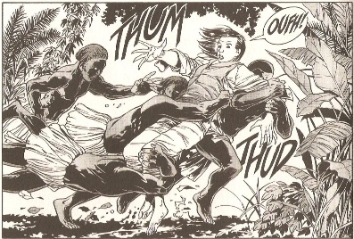 I Silenziosi all'attacco<br>Vignetta di L.Enoch, pag.100<br><i>(c) 2013 Sergio Bonelli editore</i>
