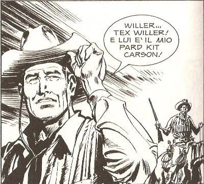 Presentazioni<br>Tex Gigante 28, pag.86 - Disegni di Andrea Venturi<br><i>(c) 2013 Sergio Bonelli Editore</i>