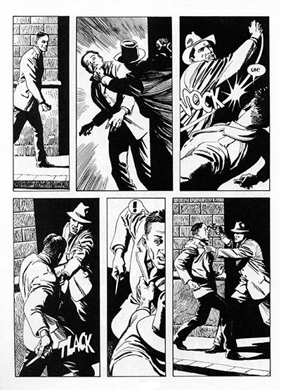 Tavola tratta dal numero 12 Tavola tratta dal numero 12<br>disegni di Giovanni Freghieri<br><i>(c) 2013 Sergio Bonelli Editore</i>