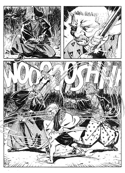 Tavola tratta dal numero 15<br>disegni di Andrea Accardi<br><i>(c) 2013 Sergio Bonelli Editore</i>