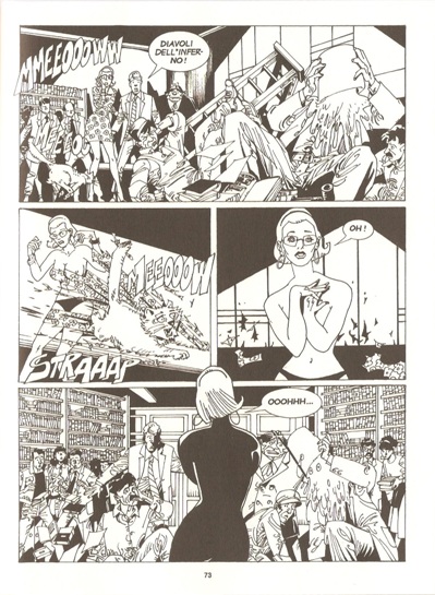 Angie è sempre Angie! Angie è sempre Angie!<br>Tavola di Rodolfo Torti, pag.73<br><i>(c) 2013 Sergio Bonelli editore</i>