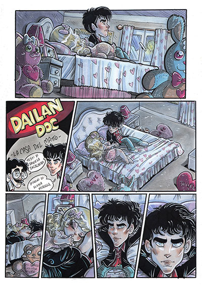 Cronaca di Topolinia numero 11 - Dailan Doc<br>disegni e colori di Elena Mirulla<br><i>(c) 2013 Salvatore Taormina</i>