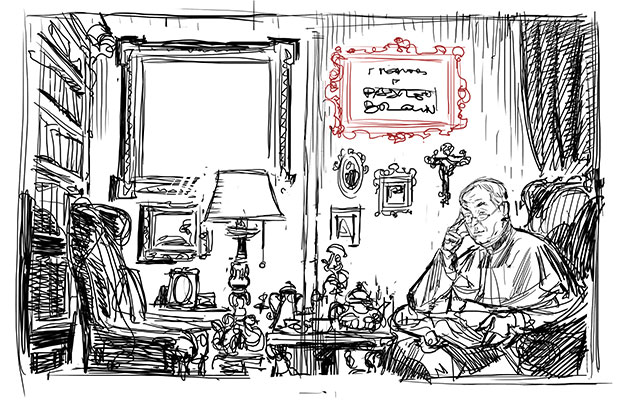 Cover numero 1 - prova<br>disegni di Werner Maresta<br><i>(c) 2013 ReNoir</i>