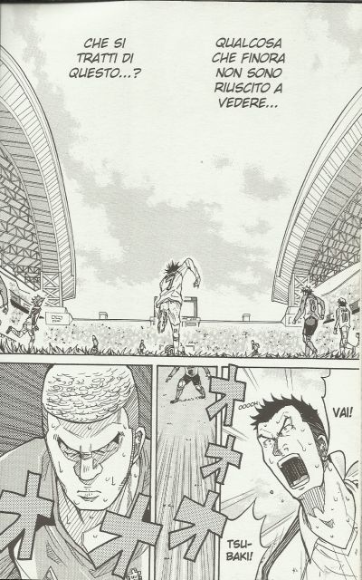 Costruire l'epica Costruire l'epica<br>Il momento in cui Tsubaki iniziò a volare.<br><i>(c) 2012 Planet Manga</i>
